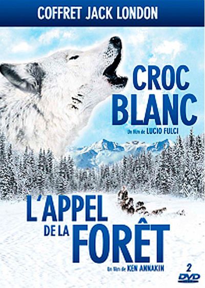 DVDFr - Coffret Jack London : Croc-Blanc + L'appel de la forêt (Pack) - DVD