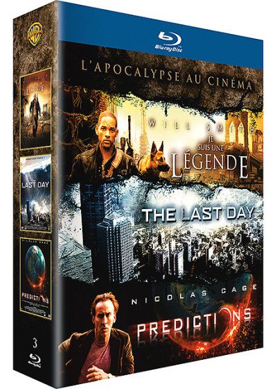 L'Apocalypse au cinéma - Coffret - Je suis une légende + The Last Day + Prédictions - Blu-ray