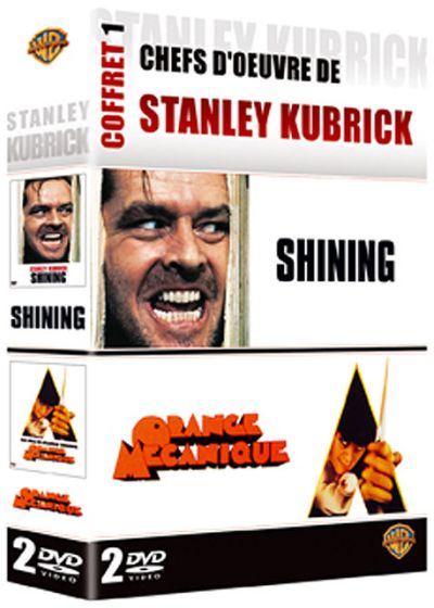 Chefs-d'oeuvre de Stanley Kubrick - Coffret 1 : Shining + Orange mécanique - DVD