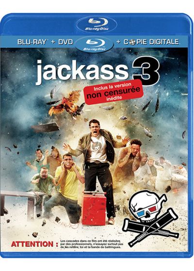 Jackass 3 (Combo Blu-ray + DVD + Copie digitale) - Blu-ray