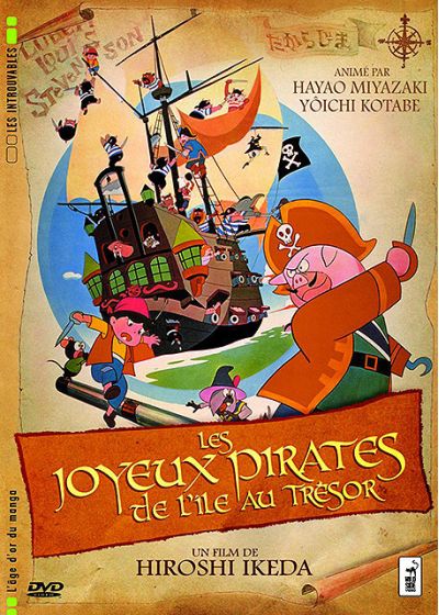 Les Joyeux pirates de l'île au trésor - DVD