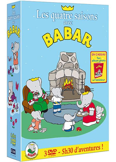 Les Quatre saisons avec Babar (Coffret 3 DVD) (Pack) - DVD