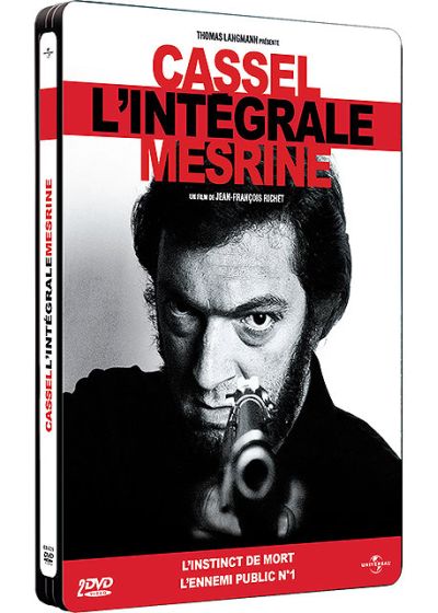 Mesrine - L'intégrale : L'instinct de mort + L'ennemi public n°1 (Pack Collector boîtier SteelBook) - DVD