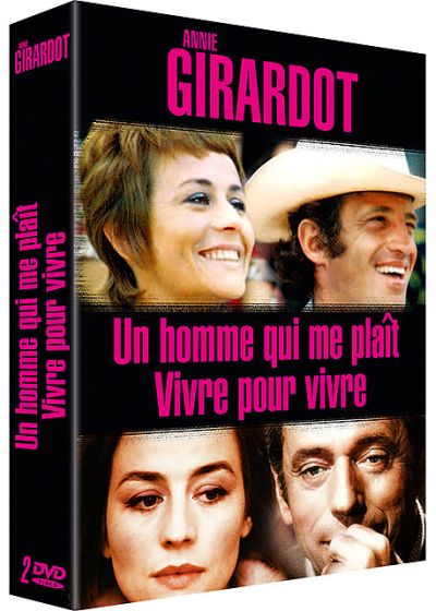 Annie Girardot - Coffret - Un homme qui me plaît + Vivre pour vivre (Pack) - DVD