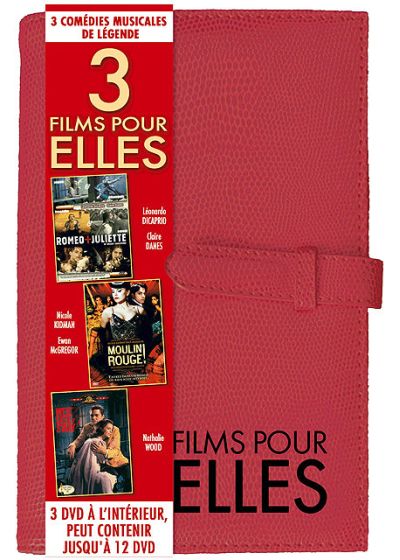 3 films pour elles : 3 comédies musicales - Notebook 3 DVD (Pack) - DVD
