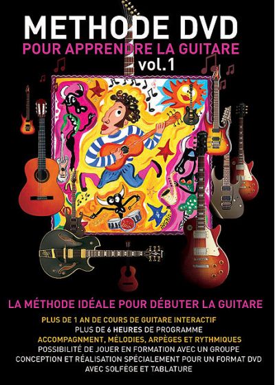Méthode DVD pour apprendre la guitare - Vol. 1 - DVD