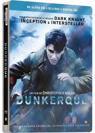 Dunkerque (4K Ultra HD + Blu-ray + Digital HD - Édition boîtier SteelBook) - 4K UHD