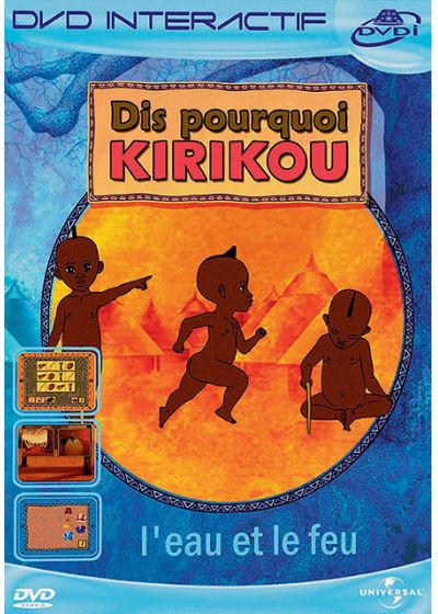 Dis pourquoi Kirikou - L'eau et le feu (DVD Interactif) - DVD