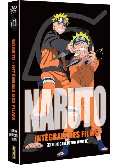Naruto : Intégrale des Films (11 Films) (Édition Collector Limitée A4) - DVD