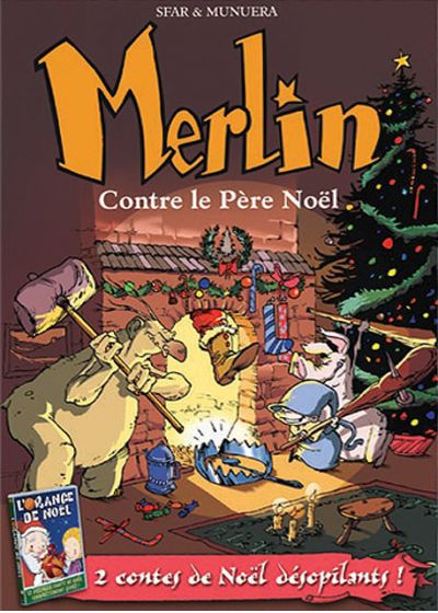 Merlin contre le Père Noël + L'orange de Noël - DVD
