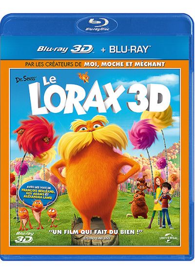 Le Lorax (Blu-ray 3D + Blu-ray 2D) - Blu-ray 3D