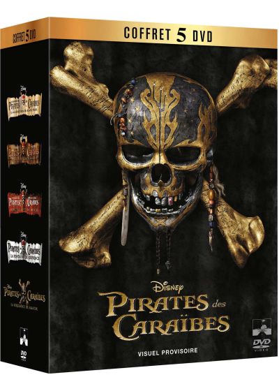 Pirates des Caraïbes - Intégrale 5 films - DVD