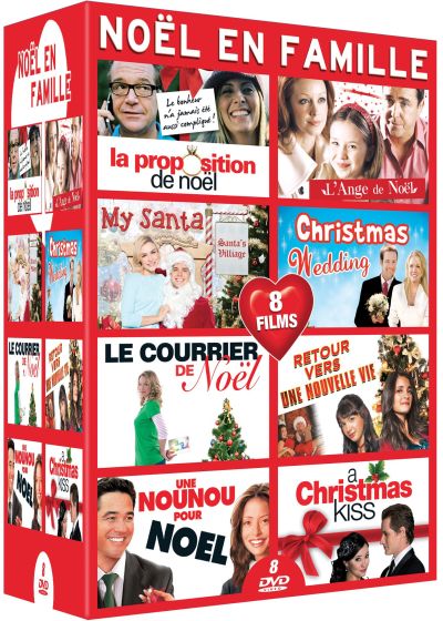 Comédies romantiques de Noël - Coffret 8 films (Pack) - DVD