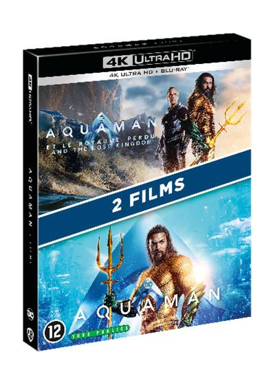 Aquaman + Aquaman et le Royaume perdu (4K Ultra HD + Blu-ray) - 4K UHD