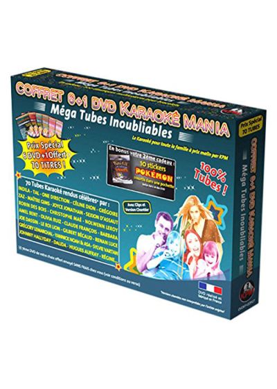 Coffret Karaoké Mega tubes inoubliables + DVD Karaoké Mania -Vol. 2 - DVD