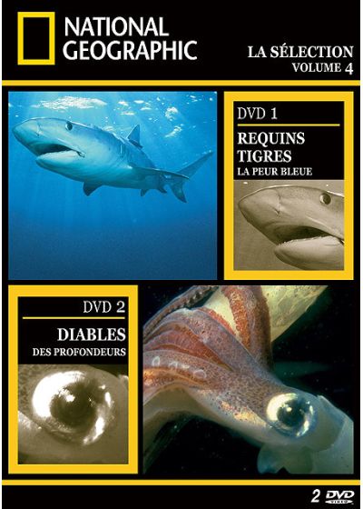 National Geographic - La sélection volume 4 - Les requins tigres + Les diables des profondeurs - DVD