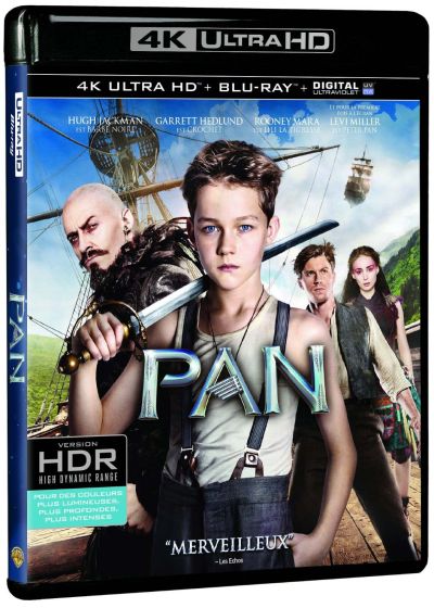 Pan (4K Ultra HD + Blu-ray + Digital UltraViolet) - 4K UHD