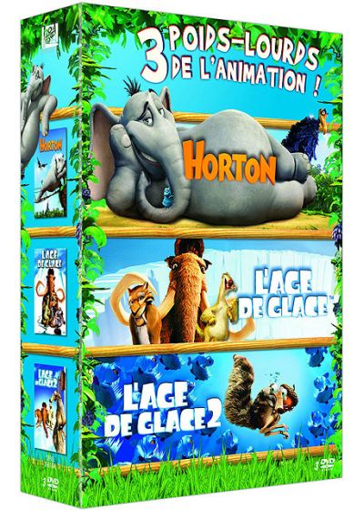 Horton + L'âge de glace 1 & 2 (Pack) - DVD