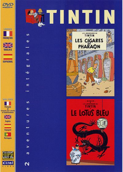 Tintin - Les cigares du Pharaon + Le Lotus Bleu - DVD