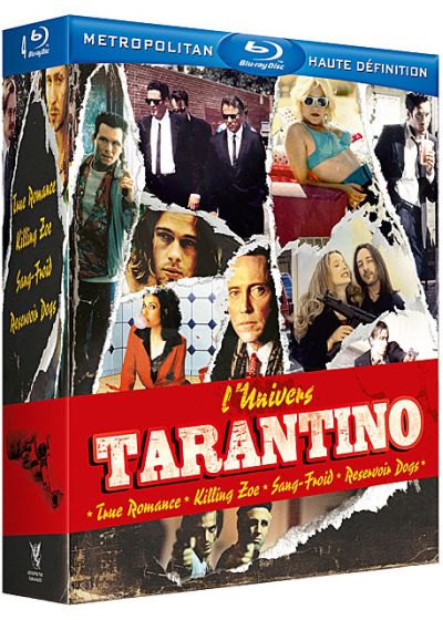 Quentin Tarantino - Coffret 4 films (Pack) - Blu-ray