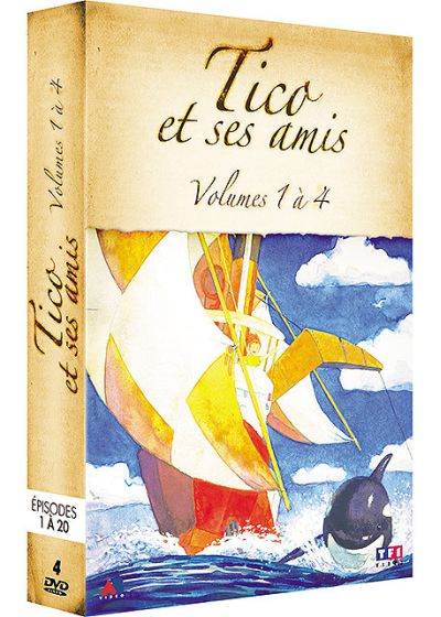 Tico et ses amis - Vol. 1 à 4 - DVD