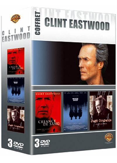 Clint Eastwood - Coffret - Créance de sang + Mystic River + Jugé coupable - DVD