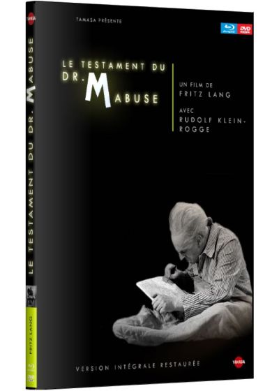 Le Testament du Dr. Mabuse (Combo Blu-ray + DVD - Version Intégrale Restaurée) - Blu-ray