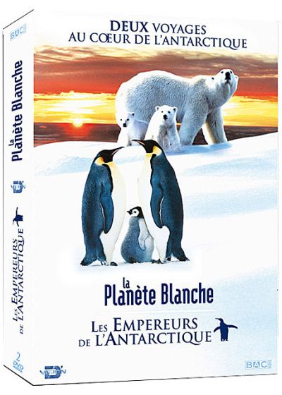 La Planète Blanche + Les Empereurs de l'Antarctique (Pack) - DVD