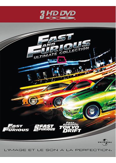 DVDFr - Fast and Furious - Coffret Trilogie : Fast and Furious + 2 Fast 2  Furious + Fast & Furious : Tokyo Drift (Pack Collector boîtier SteelBook) -  DVD