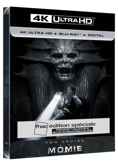 La Momie (Édition Spéciale FNAC - Boîtier SteelBook - 4K Ultra HD + Blu-ray + DVD Bonus) - 4K UHD