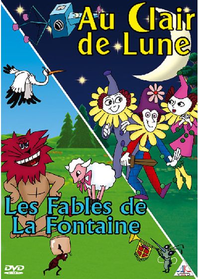 Au clair de Lune - Les fables de La Fontaine - DVD