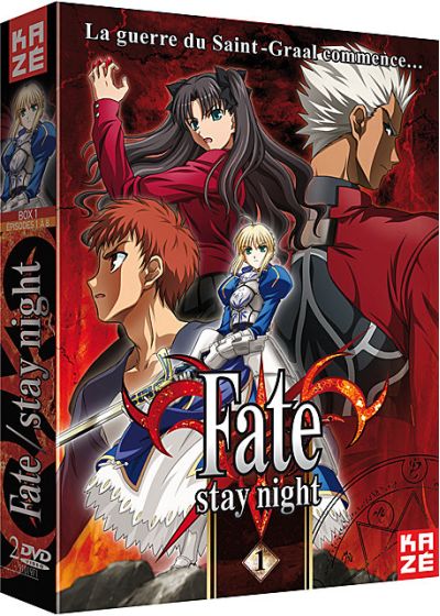 Fate stay night Coffret intégral de la Série TV - Coffret 9 DVD