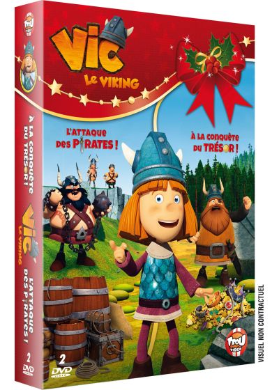 Vic le Viking - Coffret : À la conquête du trésor ! + À l'attaque des pirates ! (Pack) - DVD