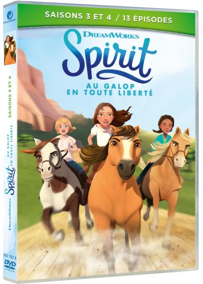 Spirit, au galop en toute liberté - Saisons 3 et 4 - DVD