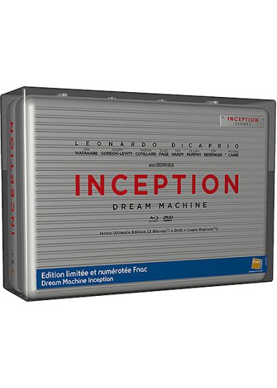 Inception (Édition Spéciale FNAC - Malette Dream Machine - Limitée et numérotée - Blu-ray + DVD) - Blu-ray