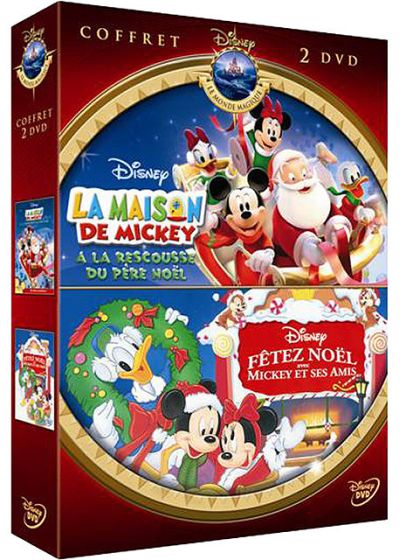 Coffret - La maison de Mickey : à la rescousse du Père Noël + Fêtez Noël avec Mickey et ses amis - DVD