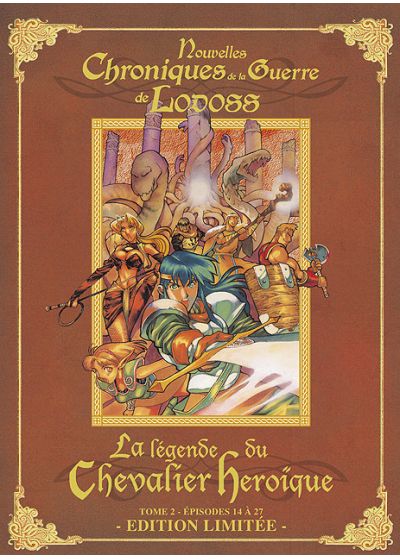 Nouvelles chroniques de la guerre de Lodoss - La légende du Chevalier Héroïque - Tome 2 (Édition Limitée) - DVD