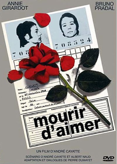 Mourir d'aimer - DVD