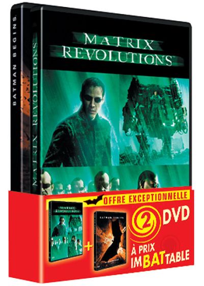 Batman Begins + Matrix Revolutions (Pack) - DVD
