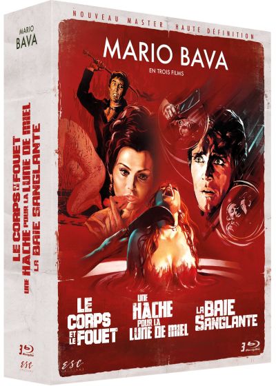 Mario Bava : Le Corps et le fouet + Une Hache pour la lune de miel + La Baie sanglante (Pack) - Blu-ray