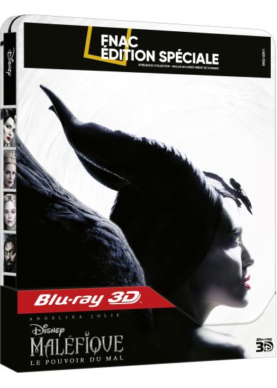Maléfique 2 : Le Pouvoir du Mal (Édition Limitée exclusive FNAC - Boîtier SteelBook Blu-ray 3D + Blu-ray) - Blu-ray 3D