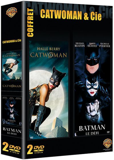 Coffret Catwoman & Cie - Catwoman + Batman, le défi - DVD