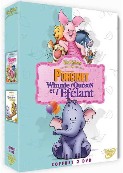 Les Aventures de Porcinet + Winnie l'Ourson et l'Éfélant - DVD