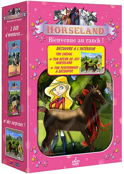 DVDFr - Horseland, bienvenue au ranch ! (Coffret 2 DVD + figurine cheval)  (Édition Limitée) - DVD