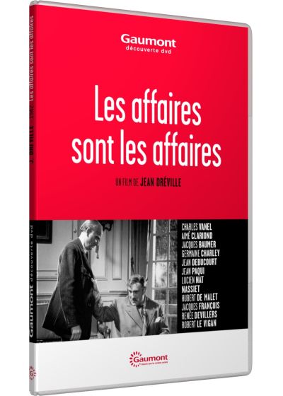 Les Affaires sont les affaires - DVD