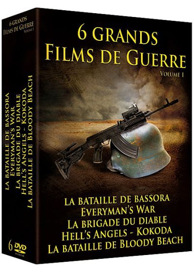 6 grands films de guerre - Coffret n° 1 (Pack) - DVD