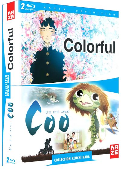 Collection Keiichi Hara : Colorful + Un été avec Coo (Pack) - Blu-ray