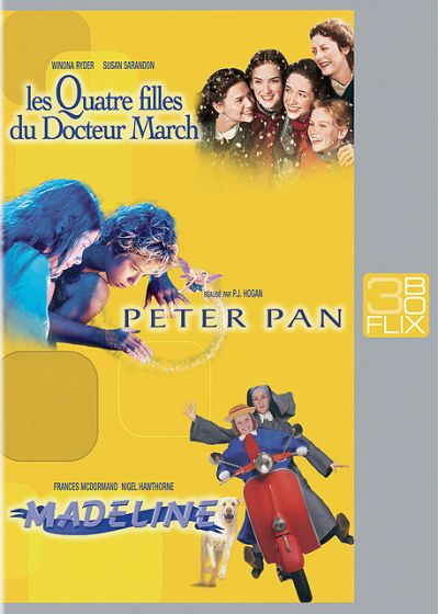 Flix Box - 18 - Les quatre filles du Dr March + Peter Pan + Madeline - DVD