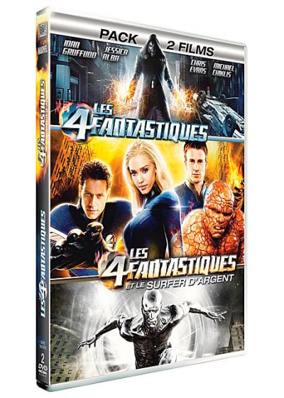 Les 4 fantastiques + Les 4 fantastiques et le Surfer d'Argent (Pack 2 films) - DVD