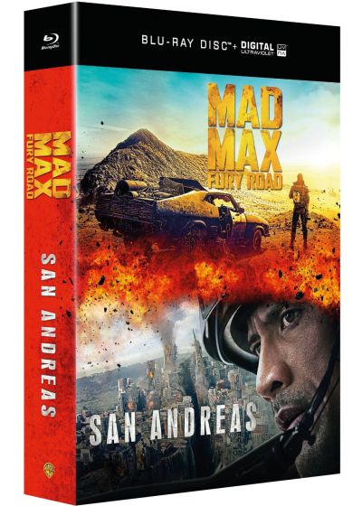 San Andreas + Mad Max : Fury Road (Blu-ray + Copie digitale) - Blu-ray